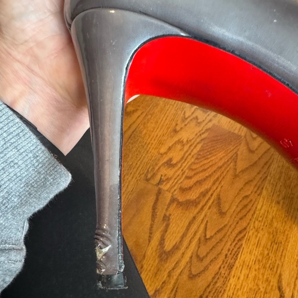 Christian Louboutin double platform patent pump - Picture 7 of 10
